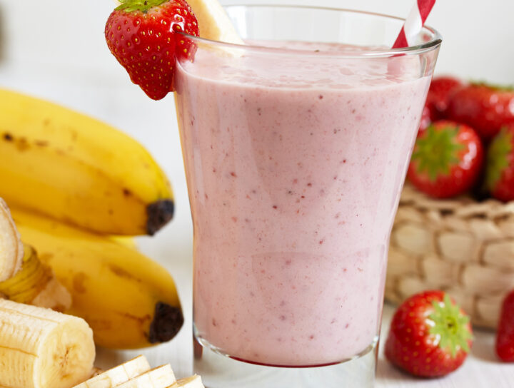 Smoothie post-entraînement classique